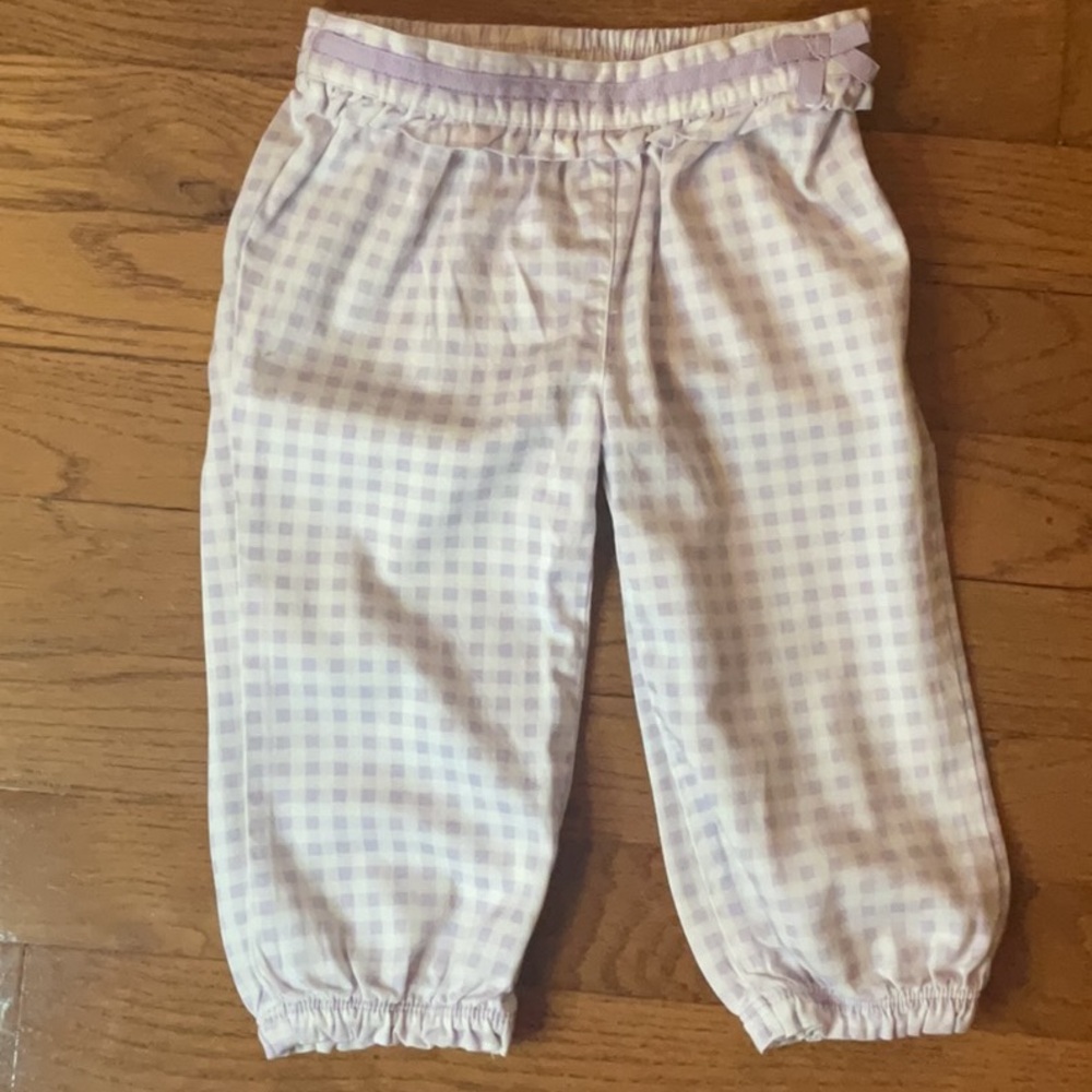 Gymboree White and Purple Floral Baby Outfit - Picture 6 of 9